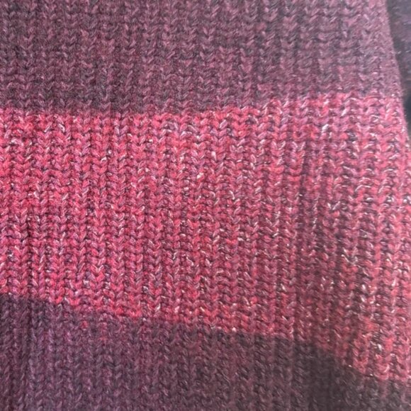 Burberry Cotton Wool Striped Pullover Sweater Tunic Crew NovaNeck Check Preppy M - Picture 7 of 15